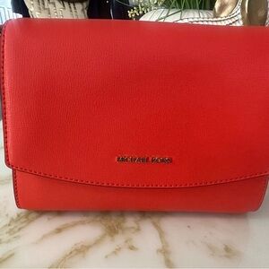 Michael Kors Vibrant Red Crossbody Bag